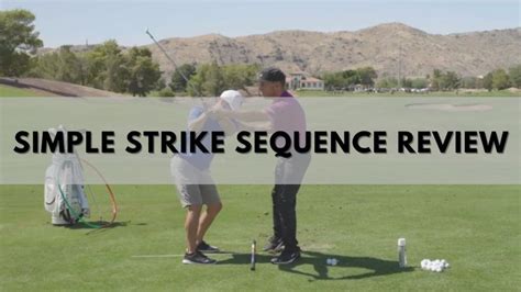 simple sequence golf|Simple Strike Sequence Golf: Master The Basics For Better Scores